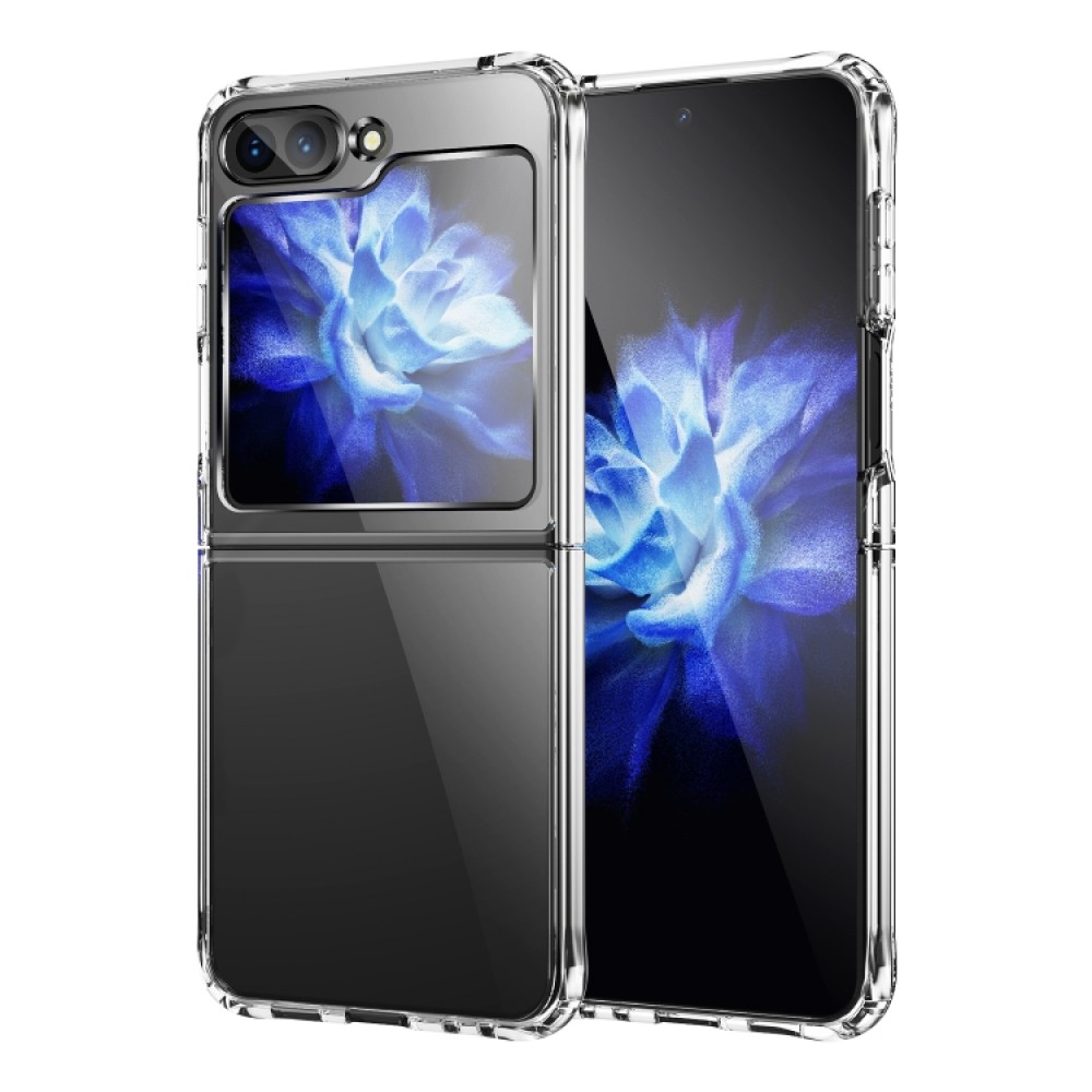 Samsung Galaxy Z Flip5 Thickening Acrylic Удароустойчив Калъф и Протектор