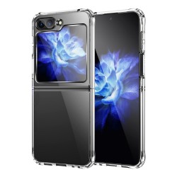 Samsung Galaxy Z Flip5 Thickening Acrylic Удароустойчив Калъф и Протектор