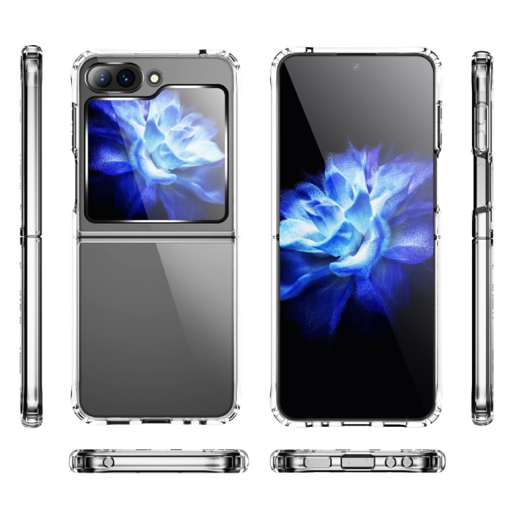 Samsung Galaxy Z Flip5 Thickening Acrylic Удароустойчив Калъф и Протектор