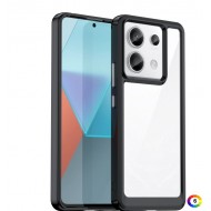Xiaomi Redmi Note 13 Pro Силиконов Калъф Transparent TPU и Протектор