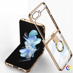 Samsung Galaxy Z Flip5 Electroplating TPU Калъф и Протектор