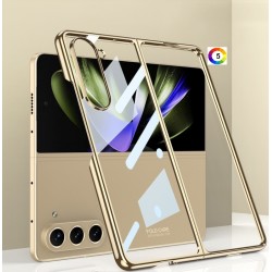 Samsung Galaxy Z Fold5 Electroplating PC Калъф и Протектор