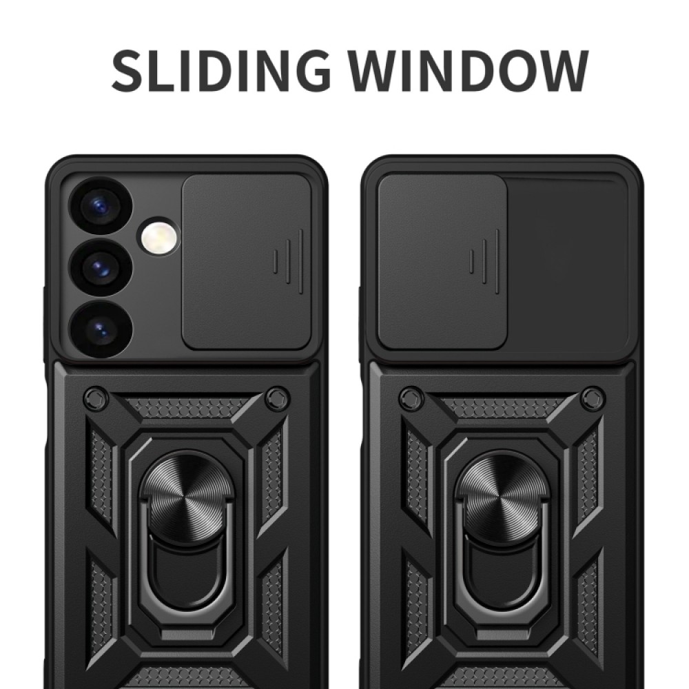 Samsung Galaxy S24 5G Удароустойчив Ring Holder Калъф и Протектор