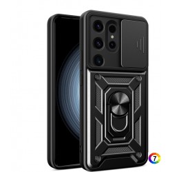 Samsung Galaxy S24 Ultra 5G Удароустойчив Ring Holder Калъф и Протектор