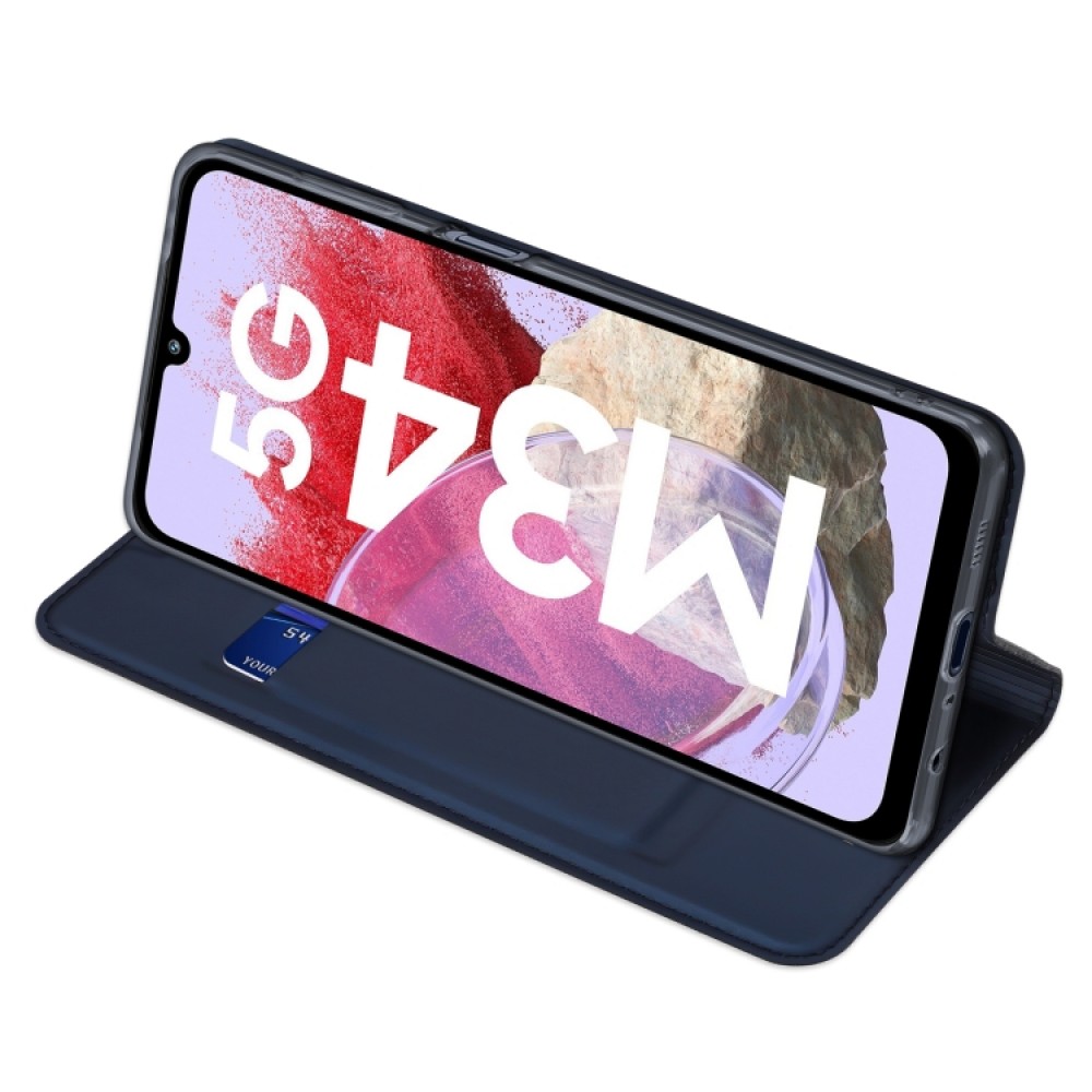 Samsung Galaxy M34 5G  DUX DUCIS Кожен Калъф и Протектор