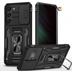 Samsung Galaxy S24+ 5G Удароустойчив Ring Holder Калъф и Протектор