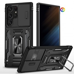 Samsung Galaxy S24 Ultra 5G Удароустойчив Ring Holder Калъф и Протектор