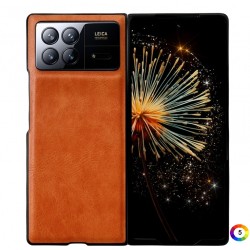 Xiaomi Mix Fold 3 Crazy Horse Удароустойчив Кожен Калъф и Протектор