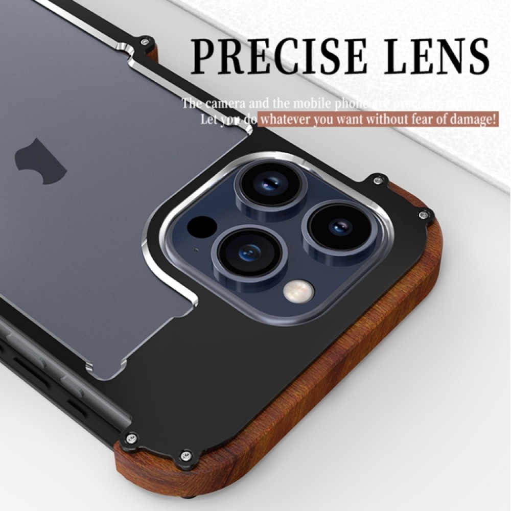 Apple  iPhone 15 Pro R-JUST Удароустойчив Калъф и Протектор