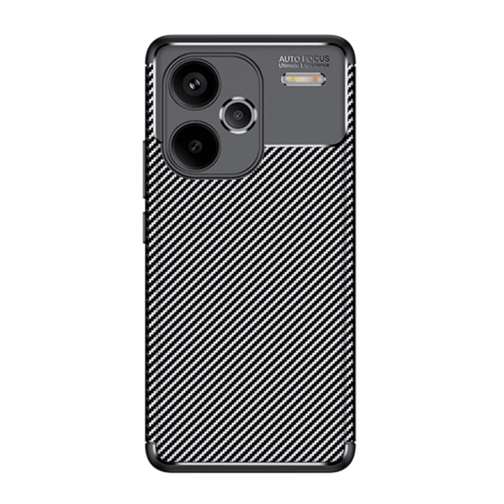 Xiaomi Redmi Note 13 Pro Удароустойчив  Carbon Fiber Калъф и Протектор