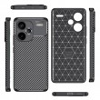 Xiaomi Redmi Note 13 Pro Удароустойчив  Carbon Fiber Калъф и Протектор
