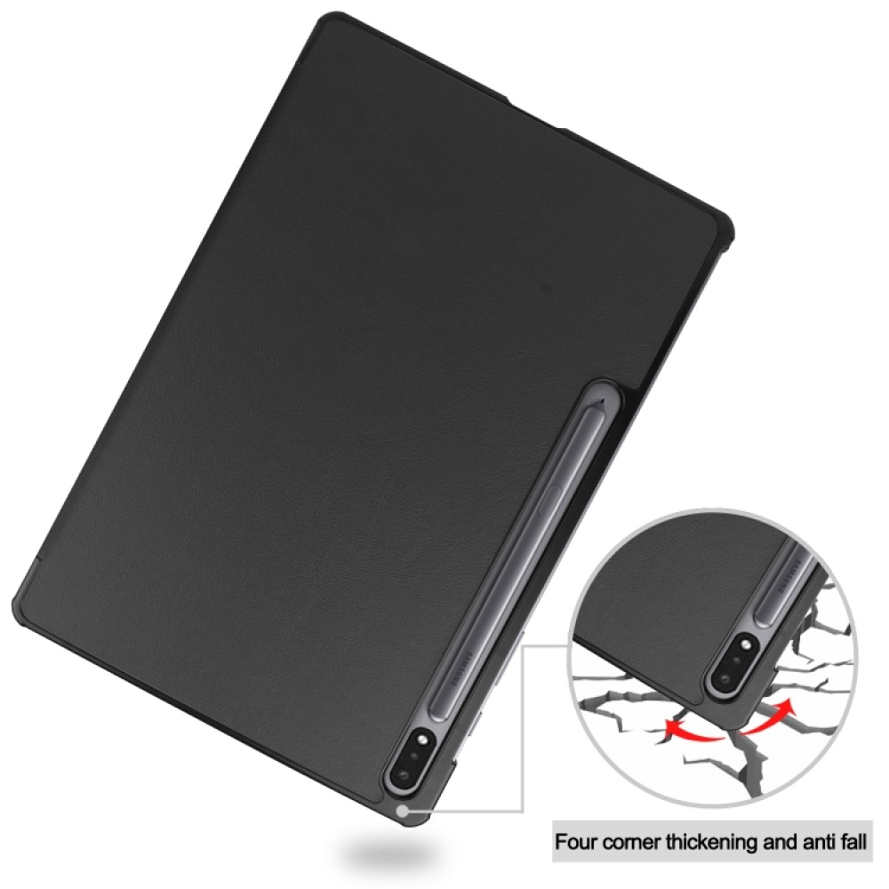 Samsung Galaxy Tab S7 Plus  T970 Кожен Калъф и Протектор