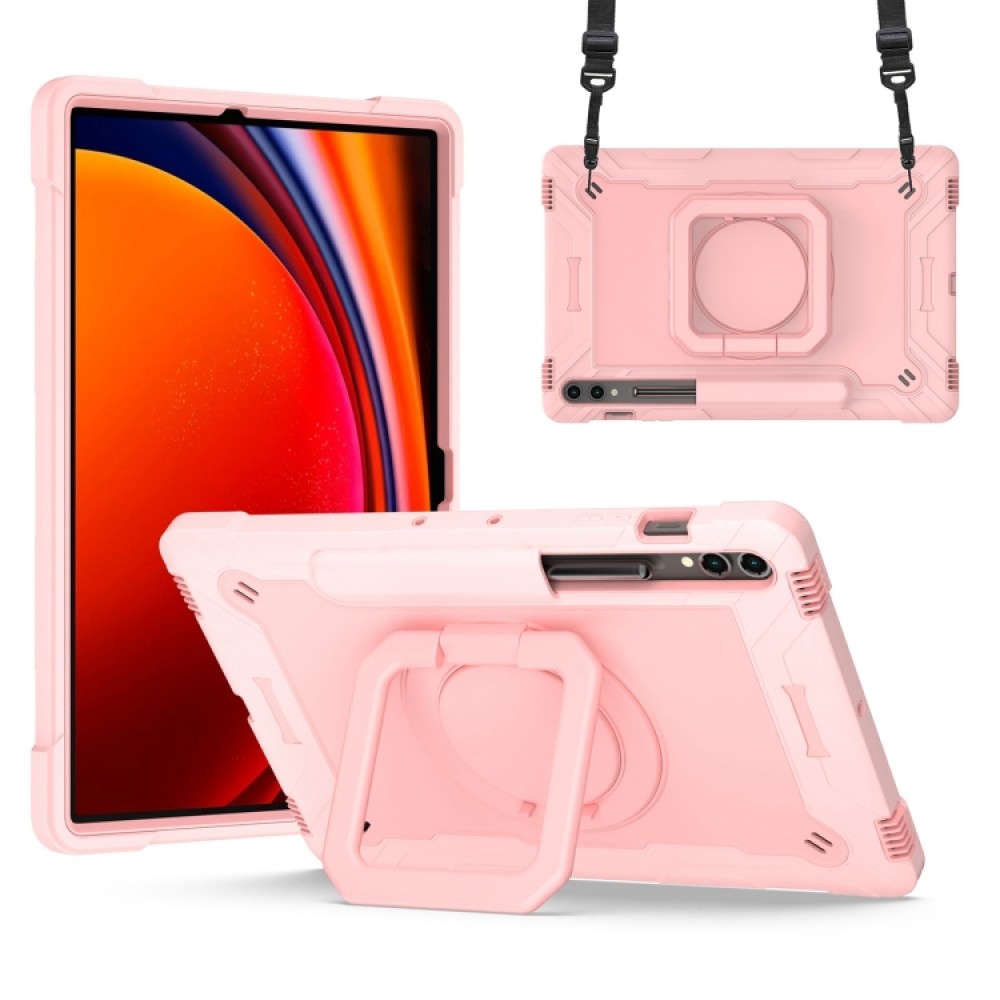 Samsung Galaxy Tab S9 FE+ / S9+ Handle Удароустойчив Калъф и Протектор