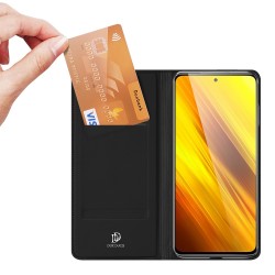 Xiaomi Poco X3 NFC DUX DUCIS Кожен Калъф и Протектор