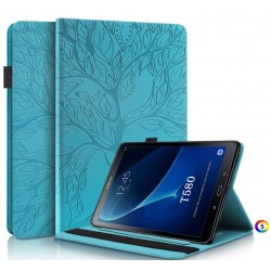 Samsung Galaxy Tab A 10.1 (2016) T580/T585 Кожен Калъф и Протектор