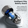 ESSAGER PD 36W зарядно за кола с дисплей, USB-A, Type-C - черен/сив