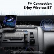 ESSAGER Bluetooth FM Трансмитер за Автомобил с Вграден Микрофон и HD Разговори