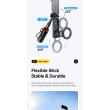 ESSAGER 4 в 1 мини селфи стик със статив, магнитна стойка, Bluetooth, 364mm