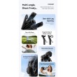ESSAGER 4 в 1 мини селфи стик със статив, магнитна стойка, Bluetooth, 364mm