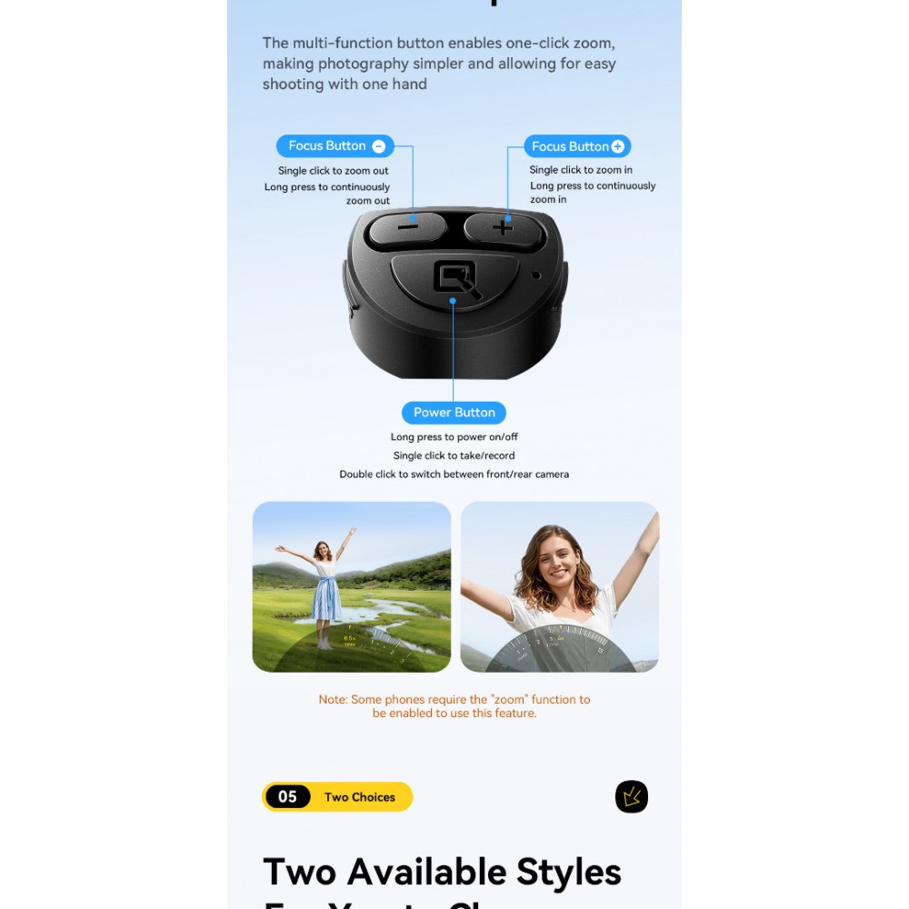 ESSAGER 4 в 1 мини селфи стик със статив, магнитна стойка, Bluetooth, 364mm