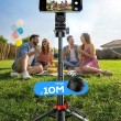 ESSAGER 4 в 1 мини селфи стик със статив, магнитна стойка, Bluetooth, 364mm