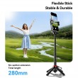 ESSAGER 4 в 1 мини селфи стик със статив, магнитна стойка, Bluetooth, 364mm
