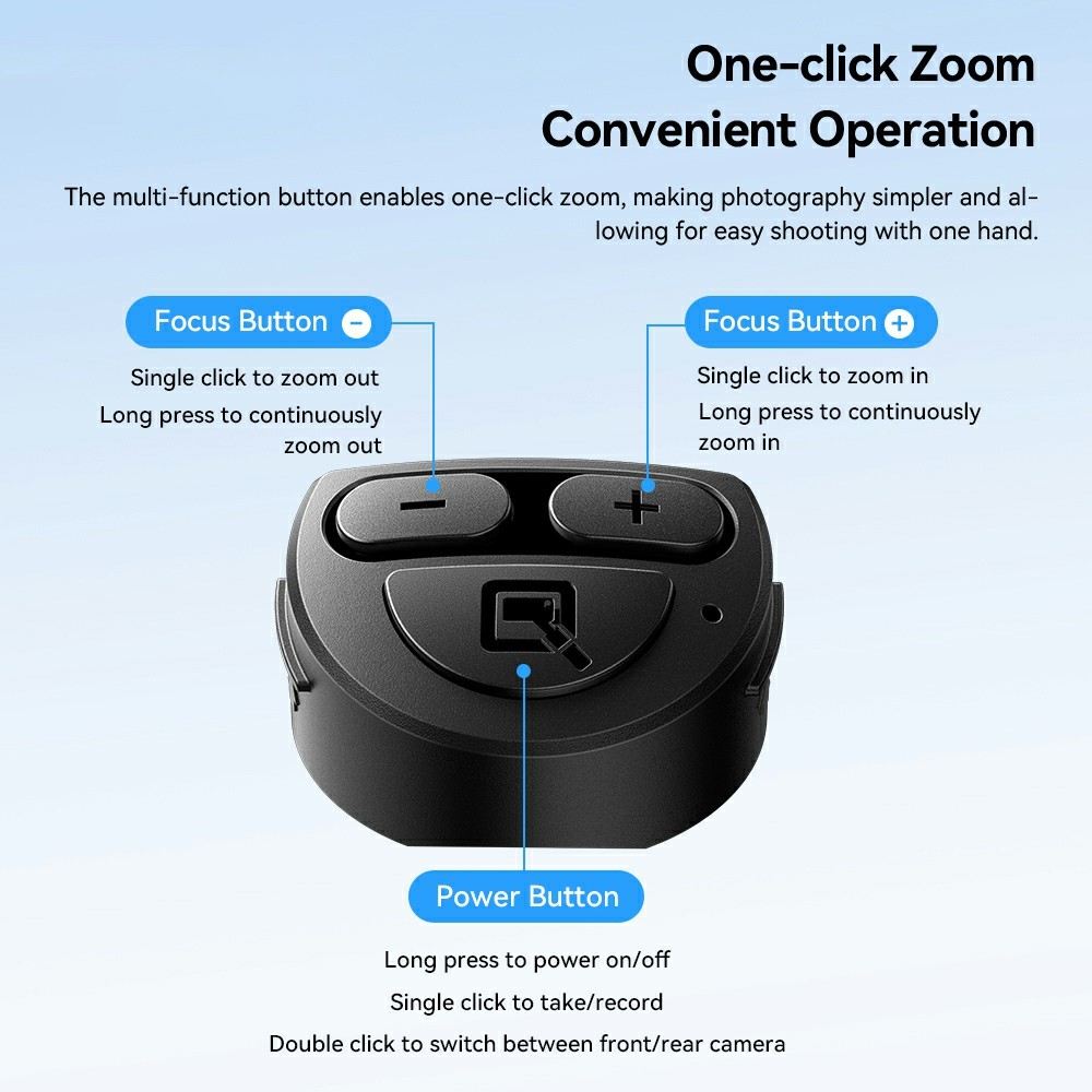 ESSAGER 4 в 1 мини селфи стик със статив, магнитна стойка, Bluetooth, 364mm