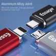 ESSAGER 3 в 1 Магнитен Кабел Lightning / Type-C / Micro USB 3A за Бързо Зареждане 1 м