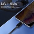 ESSAGER 3 в 1 Магнитен Кабел Lightning / Type-C / Micro USB 3A за Бързо Зареждане 1 м