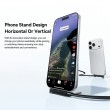 ESSAGER USB-A към Type-C L-Shape Кабел за Данни и зареждане 7A 100W с Поставка за Игри 1 м