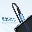ESSAGER USB към Type-C Кабел 120W за Бързо Зареждане и Данни 1 м