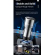 ESSAGER PD 45W зарядно за кола, 3 порта, Type-C, iP, USB-A - черен/сив