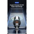 ESSAGER ES-CC12 30W зарядно за кола, USB-A, Type-C, ултралек - черен