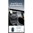 ESSAGER ECCFM-CT0G-P 35W PD Автомобилно Зарядно с FM Трансмитер, Bluetooth 5.3 и USB-A + Type-C