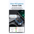 ESSAGER ECCFM-CT0G-P 35W PD Автомобилно Зарядно с FM Трансмитер, Bluetooth 5.3 и USB-A + Type-C