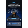 ESSAGER 120W зарядно за кола с разклонител, USB-A, Type-C, 85W запалка - черен