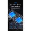 ESSAGER 120W зарядно за кола с разклонител, USB-A, Type-C, 85W запалка - черен