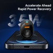 ESSAGER 120W зарядно за кола с разклонител, USB-A, Type-C, 85W запалка - черен