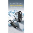 ESSAGER 150W зарядно за кола разклонител за запалка, 5 USB порта, 2 Type-C - черен