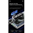 ESSAGER 105W зарядно за кола, 2x Type-C, USB-A, PPS, алуминий - 2 цвята