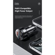 ESSAGER 105W зарядно за кола, 2x Type-C, USB-A, PPS, алуминий - 2 цвята