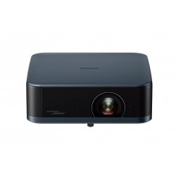 Epson EF-62N Lifestudio – Преносим Smart проектор, 4K PRO-UHD, 700 лумена, Google TV, Sound by Bose, Metallic Blue