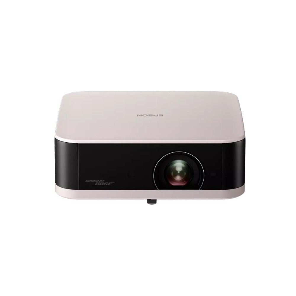 Epson EF-61R Lifestudio Pop Rose Quartz – Преносим Smart проектор, Full HD 1080p, 700 лумена, Google TV, Sound by Bose