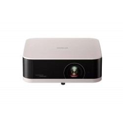 Epson EF-61R Lifestudio Pop Rose Quartz – Преносим Smart проектор, Full HD 1080p, 700 лумена, Google TV, Sound by Bose