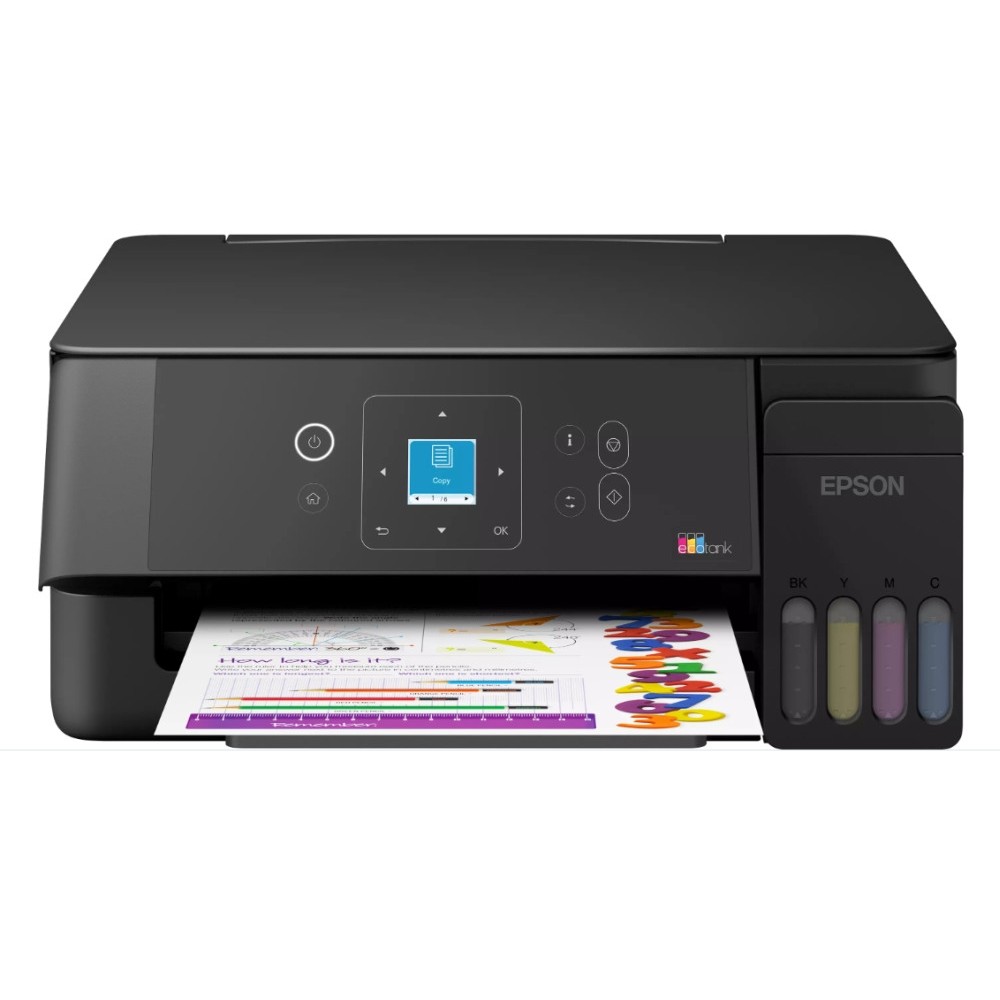 Epson EcoTank L3362 – Мастиленоструйно многофункционално устройство, цветен печат, Wi-Fi, Wi-Fi Direct, система с резервоари за мастило