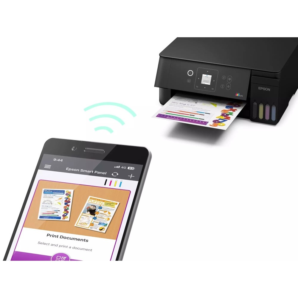 Epson EcoTank L3362 – Мастиленоструйно многофункционално устройство, цветен печат, Wi-Fi, Wi-Fi Direct, система с резервоари за мастило