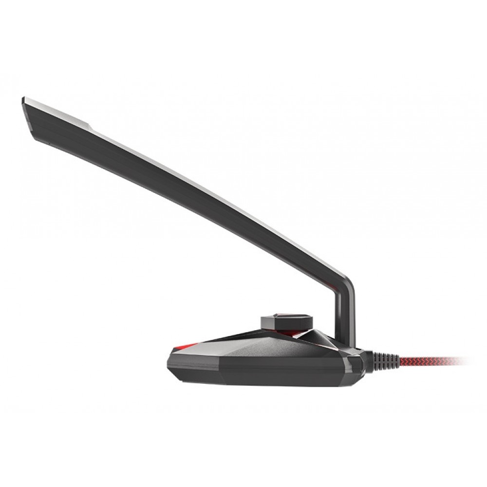 Genesis Radium 200 - кондензаторен USB микрофон с кардиоидна насоченост и LED - червен/черен