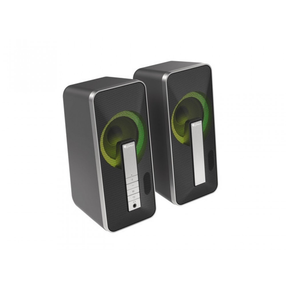 Genesis Computer Speaker Helium 100BT RGB USB Мултимедийни Тонколони 2.0