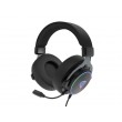 Genesis Neon 764 – Гейминг слушалки, USB, RGB подсветка, 50mm драйвери, 2.2m кабел - Черни