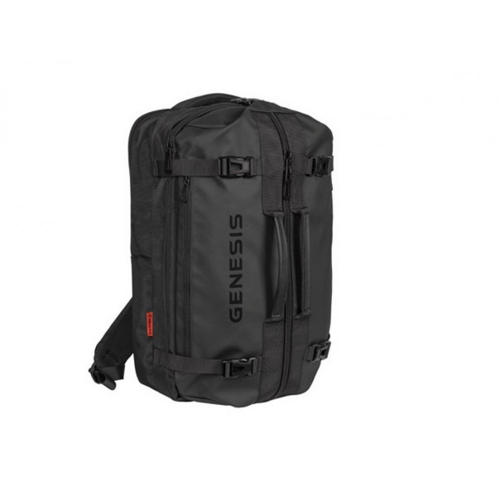 Genesis Pallad 570 – Раница за лаптоп до 17.3", 29L, Отделение за дрехи, Водоустойчива - Черна